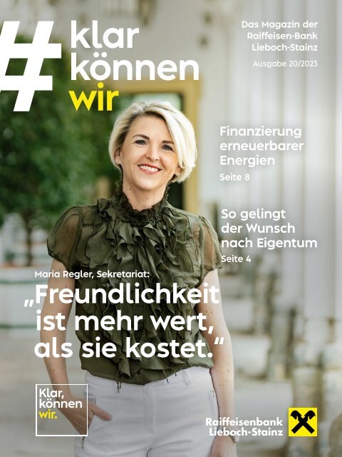 Raiffeisen Kundenmagazin 20-2023