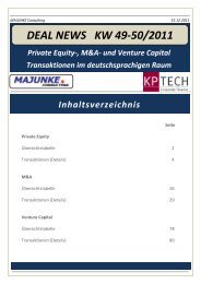 Private Equity-, M&A - Get a Free Blog