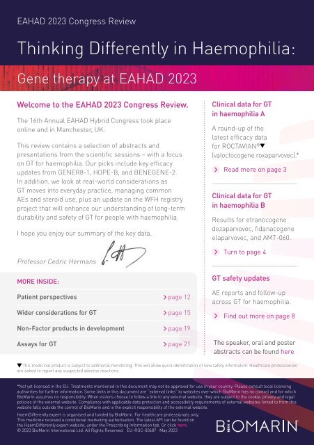 EAHAD 2023 Congress Review