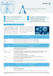 amedes Abrechnungsnews Ausgabe Oktober 2022