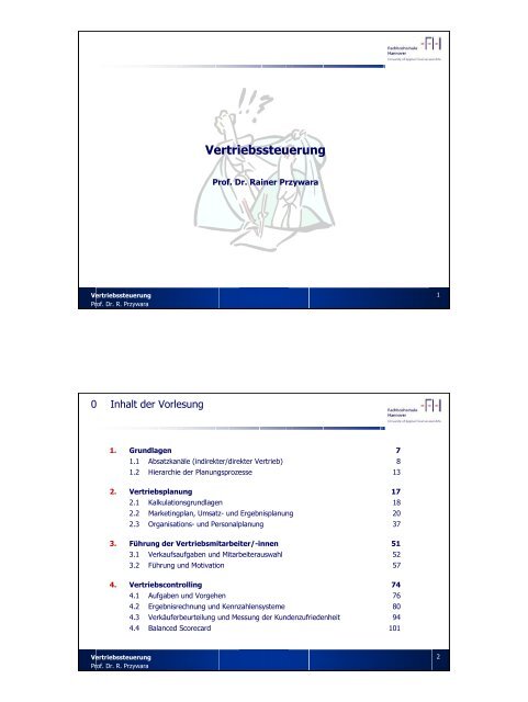 Vertriebssteuerung - ABC Marketingpraxis