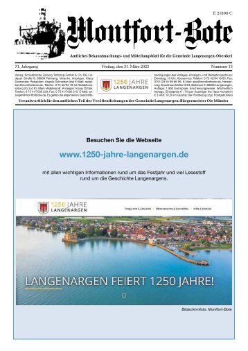 12.05.2023 Montfort-Bote