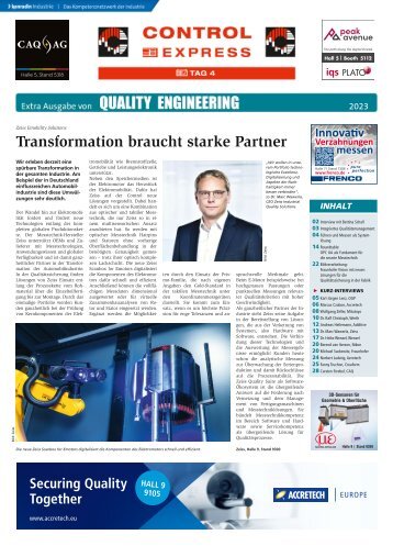 Quality Engineering Control Express 2023 Tag 4