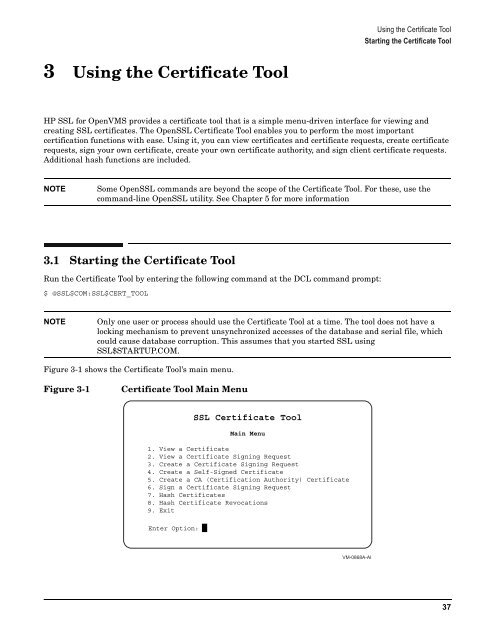 HP Open Source Security for OpenVMS Volume 2: HP SSL for ...