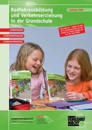 Radfahrausbildung und Verkehrserziehung in der Grundschule