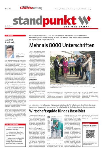 Standpunkt 559, 12. Mai 2023