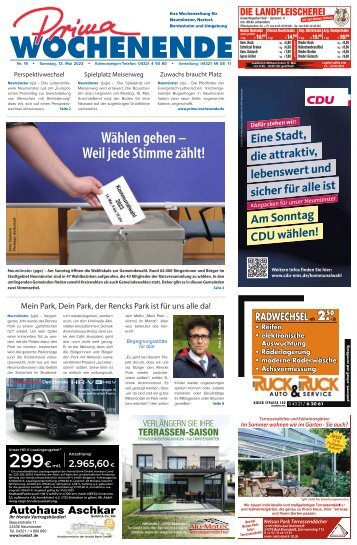 Prima Wochenende 19 2023