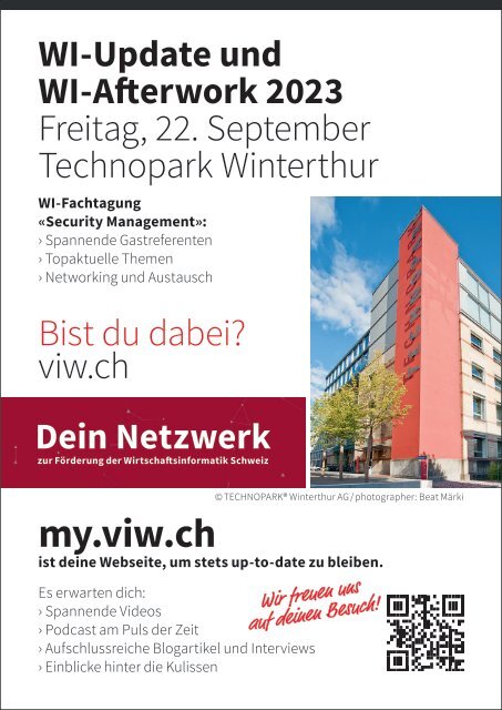 VIW Flyer 2023 für Mitglieder