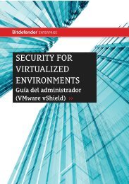 VMware vShield - BitDefender