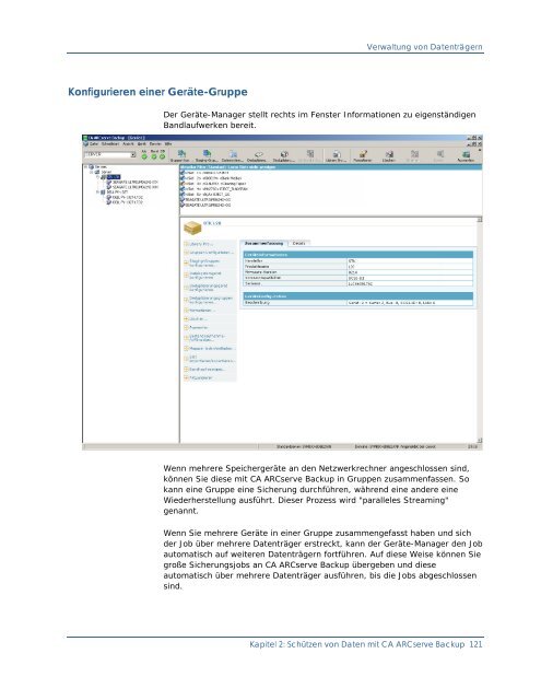 Einführung in CA ARCserve Backup