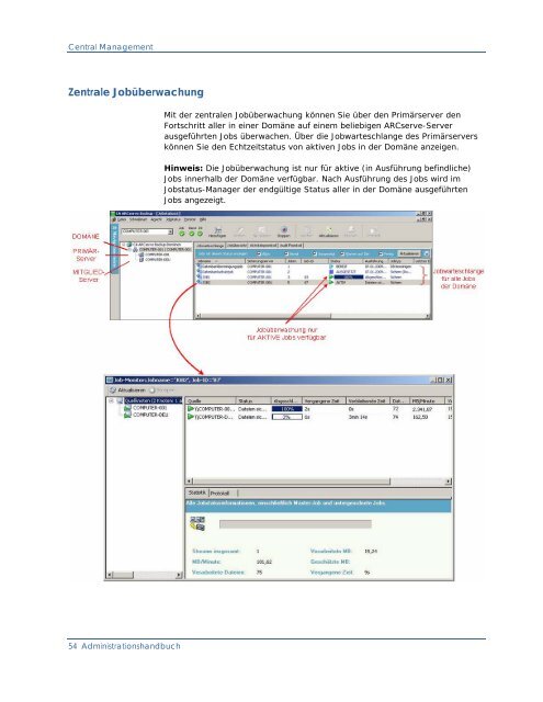 Einführung in CA ARCserve Backup