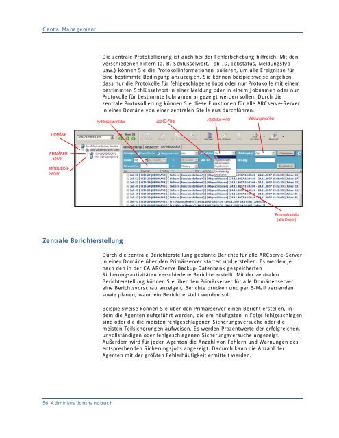 Einführung in CA ARCserve Backup