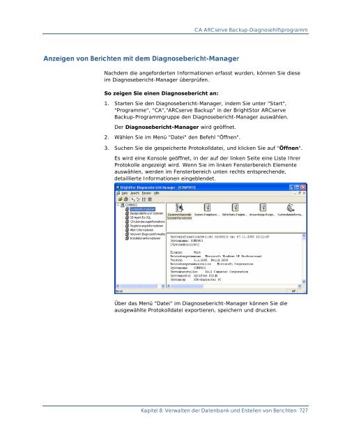 Einführung in CA ARCserve Backup