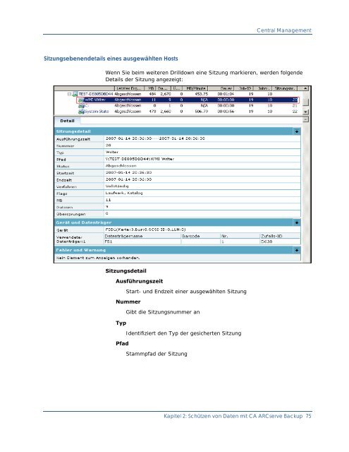 Einführung in CA ARCserve Backup