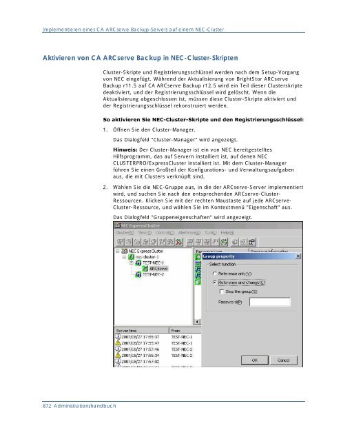 Einführung in CA ARCserve Backup