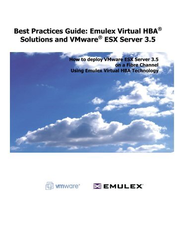NPIV Best Practices - VMware