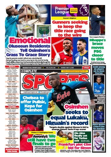 Complete Sports - Sunday, May 14, 2023