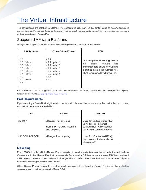 vRanger Pro Evaluation Guide - Quest Software