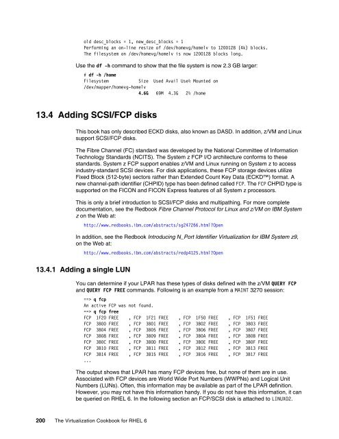 The Virtualization Cookbook for SLES 10 SP2 - z/VM - IBM