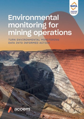 Acoem Australasia Environmental Monitoring for Mining Operations brochure