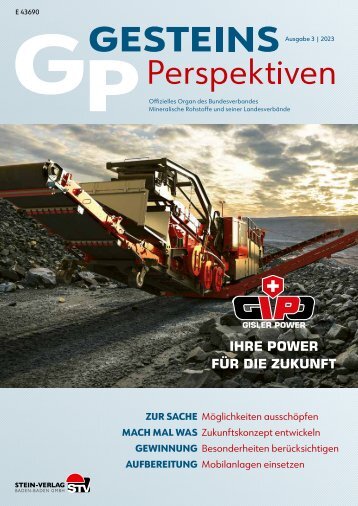 GesteinsPerspektiven 03/23