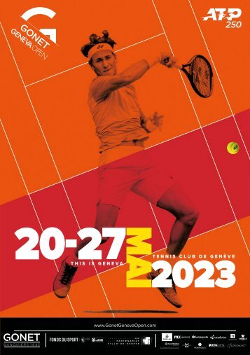 Gonet Geneva Open 2023 - Le programme officiel