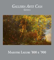 Maestri Liguri '800 e '900. 87a Edizione