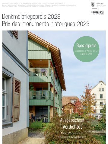 Denkmalpflegepreis 2023