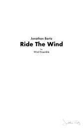 Ride The Wind Score_Score