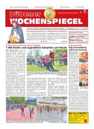 Dübener Wochenspiegel - Ausgabe 9 - Jahrgang 2023