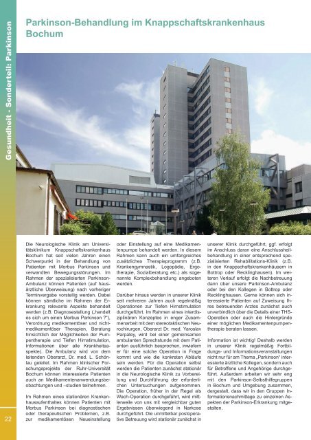Gesundheitswegweiser Bochum Ausgabe 2023