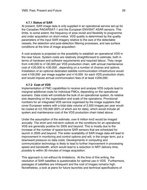 Fishing Vessel Monitoring Systems: Past, Present and Future