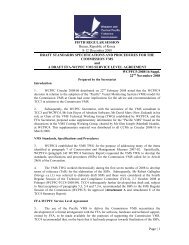 (SSP) for the fishing vessel monitoring system (VMS) - Secretariat of ...