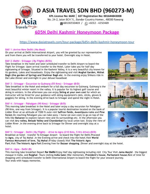 Kashmir Honeymoon Tour From Delhi: Romantic Getaway Awaits Kashmir Honeymoon Tour From Delhi: Romantic Getaway Awaits