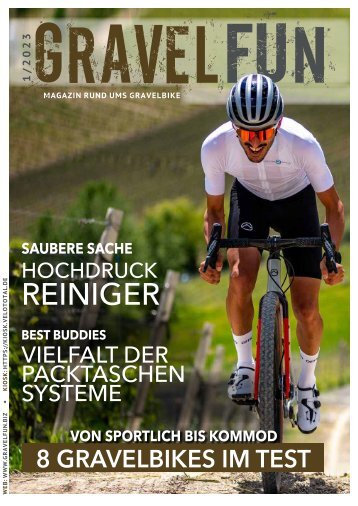 GRAVELFUN 01/2023 - Magazin rund ums Gravelbike