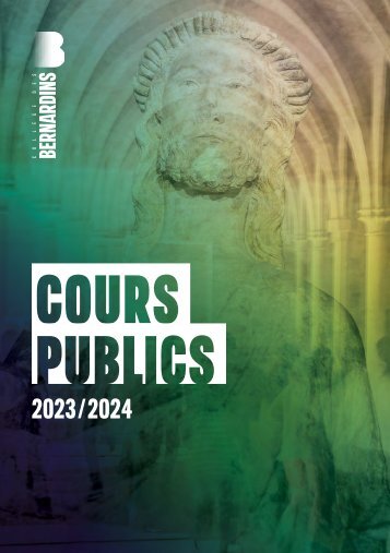 Livret Cours Public 2023_24