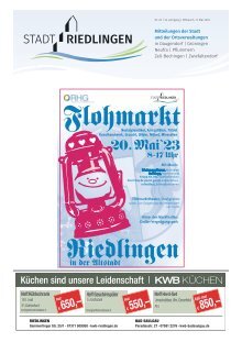 16.05.2023 Amtliches Mitteilungsblatt Riedlingen