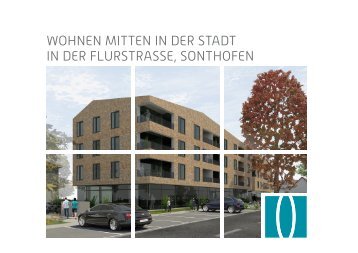 Exposee Flurstraße Sonthofen Wohnanlage