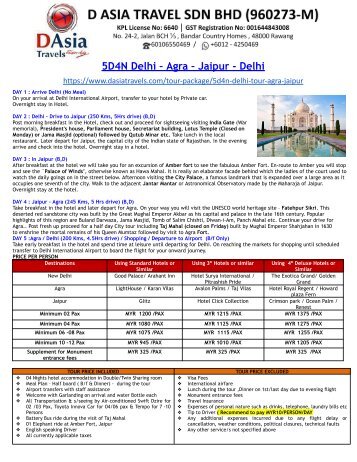 Delhi Tour Packages 2023/2024