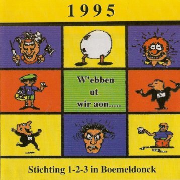 Stichting 123, Hoes 1995