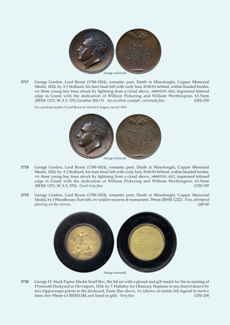 British Commemorative Medals - Baldwin's