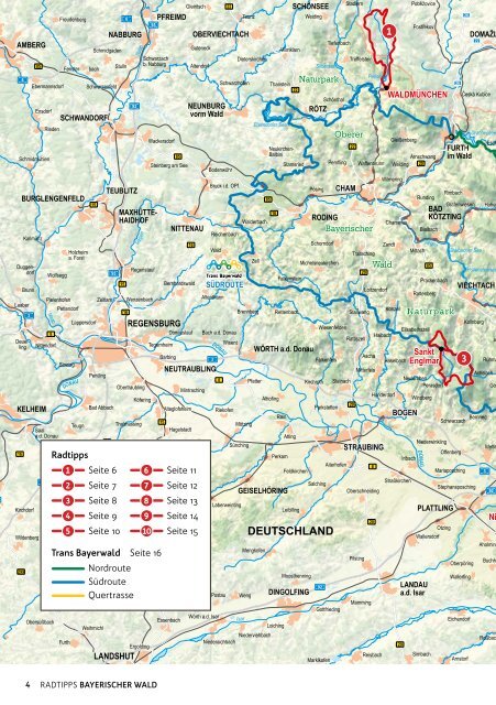 Radtipps Bayerischer Wald 2023