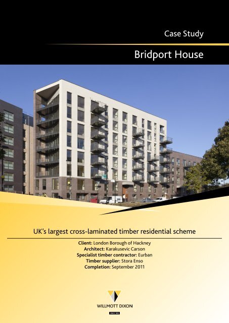 Bridport House case study, Willmott Dixon