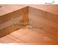 Cross Laminated Timber - Energy and Resources