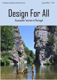Accessible Tourism in Portugal - Design for All Institute of India