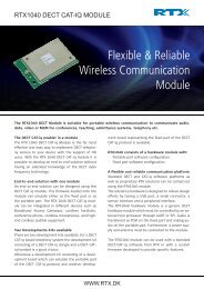 Flexible & Reliable Wireless Communication Module