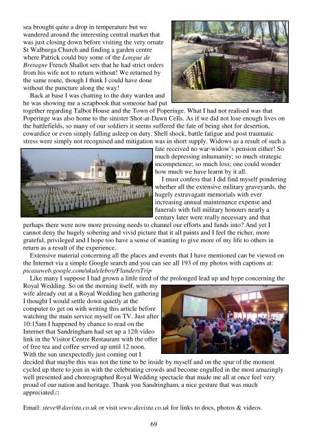 village voice 70.pub - Dersingham Parish Council