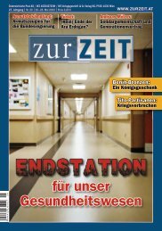 Endstation für unser Gesundheitswesen - ZZ Nr. 20