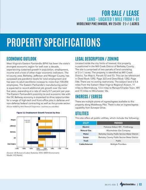 Middleway Pike Marketing Flyer