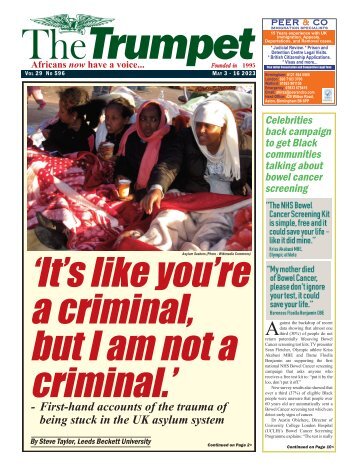 The Trumpet Newspaper Issue 596 (May 3 - 16 2023)